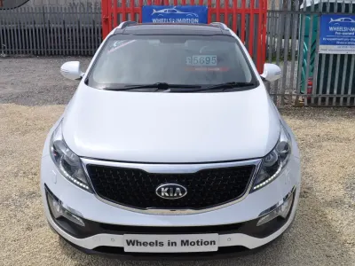 Used Kia Sportage 181 HP (133 kW) 2014 White SUV