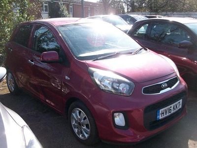 Used Kia Picanto 66 HP (48 kW) 2016 Pink Hatchback