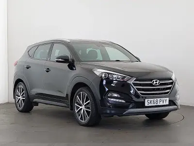 Używany Hyundai Tucson GO! 177 KM (130 kW) 2018 Czarny SUV