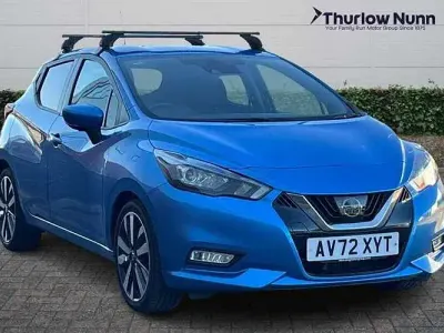 Used Nissan Micra Tekna 92 HP (67 kW) 2022 Blue Hatchback