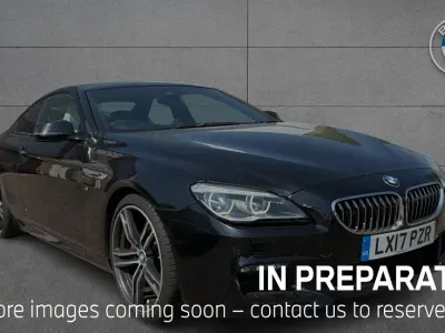 Begagnad BMW 640 M Sport 309 HK (227 kW) 2017 Svart Sportkupé