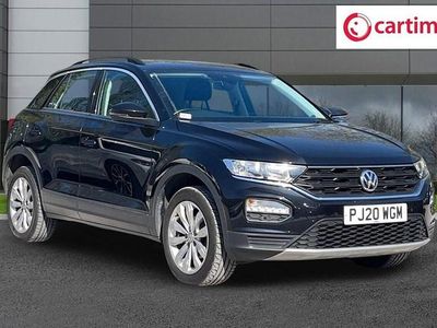 Used VW T-Roc SE 115 HP (84 kW) 2020 Black SUV
