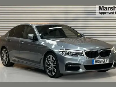 Usado BMW 520 M Sport 190 CV (139 kW) 2019 Azul Berlina