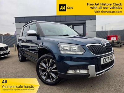 Used Skoda Yeti Outdoor SE Drive 2017 Blue SUV