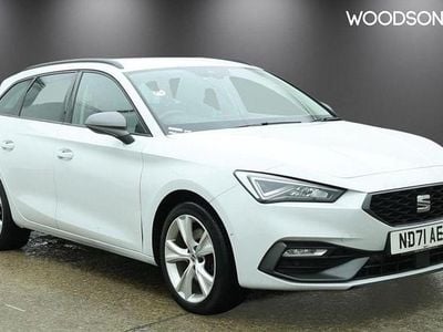 Used Seat Leon FR 204 HP (150 kW) 2022 White Estate