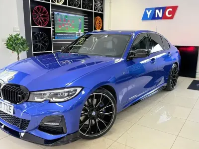 Used BMW 330 M Sport 254 HP (186 kW) 2020 Blue Sedan