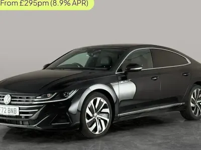 Used VW Arteon R-line 150 HP (110 kW) 2022 Black Hatchback