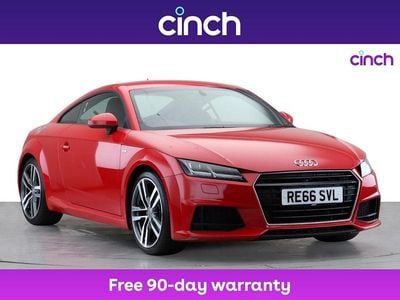 Red Used 2016 Audi TT S-Line Coupe | £12,649 (Fair price)