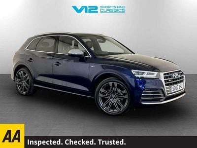 Blue Used 2017 Audi SQ5 Design SUV | £16,995 (Good price)