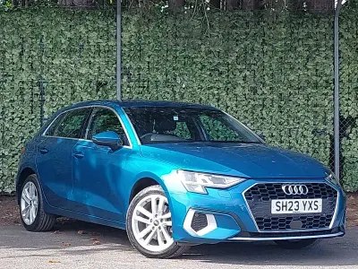 Used Audi A3 e-tron Sport 204 HP (150 kW) 2023 Blue Hatchback