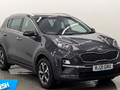 Used Kia Sportage 136 HP (100 kW) 2021 Grey SUV