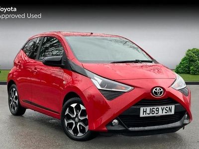Red pop Used 2019 Toyota Aygo Trend Hatchback | £11,424 (Fair price)