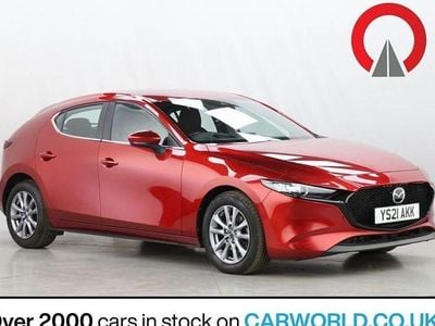 Red Used 2021 Mazda 3 Hatchback | £11,651 (Super price)