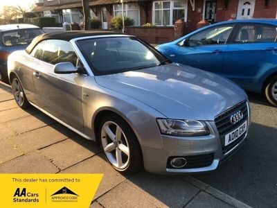 used Audi A5 Cabriolet 2.0T FSI S Line (Start Stop) 2d