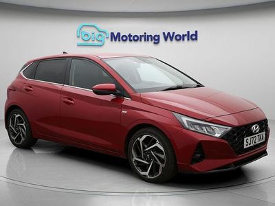 Red Used 2022 Hyundai i20 Premium Hatchback | £13,663 (Fair price)