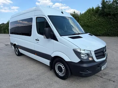 Used Mercedes Sprinter 140 HP (102 kW) 2017 White Van