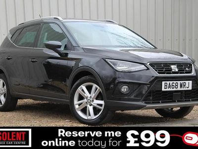 Used Seat Arona FR 113 HP (83 kW) 2019 Black SUV