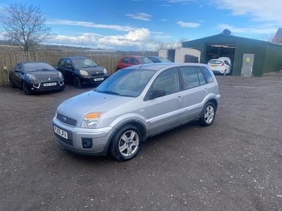 Used Ford Fusion Zetec 2010 Silver Hatchback