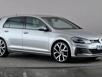 Used VW Golf VII GTD 184 HP (135 kW) 2019 Silver Hatchback
