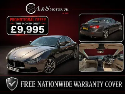 Used Maserati Ghibli 325 HP (239 kW) 2014 Grey Sedan