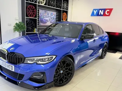 Used BMW 320 M Sport 2019 Blue Sedan