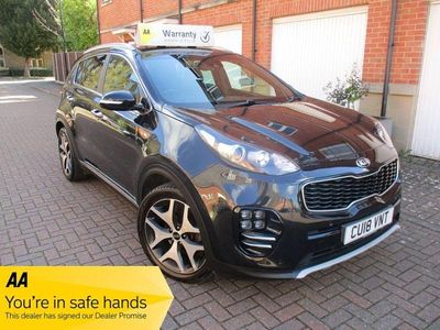 Used Kia Sportage GT-Line 177 HP (130 kW) 2018 Black SUV