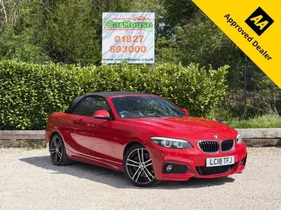 Second-hand BMW 220 M Sport 190 CP (139 kW) 2018 Roșu Cabrio