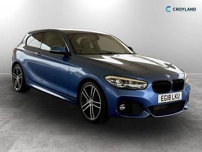 Used BMW 118 M Sport 2018 Blue Hatchback