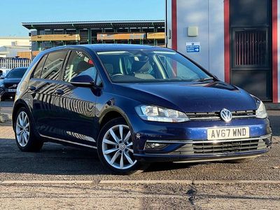 Used VW Golf VII GT 150 HP (110 kW) 2018 Blue Hatchback