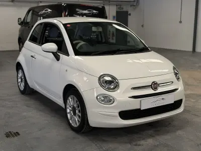 Used Fiat 500 Pop Star 69 HP (50 kW) 2016 White Hatchback