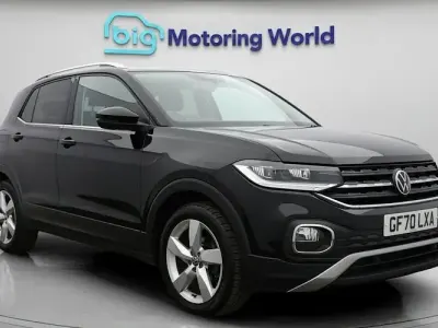 Used VW T-Cross SEL 116 HP (85 kW) 2020 Black SUV