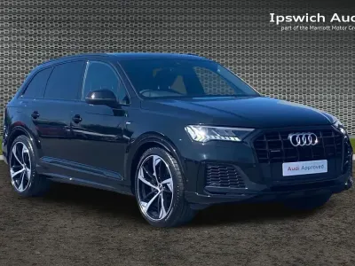 Used Audi Q7 Black Edition 334 HP (245 kW) 2021 Black SUV