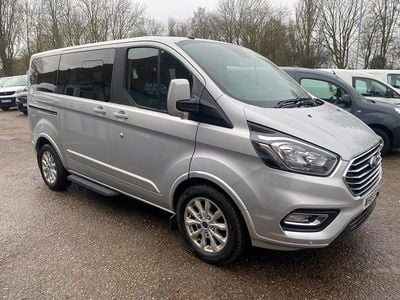 Silver Used 2018 Ford Tourneo Custom Titanium Van | £10,995 (Good price)