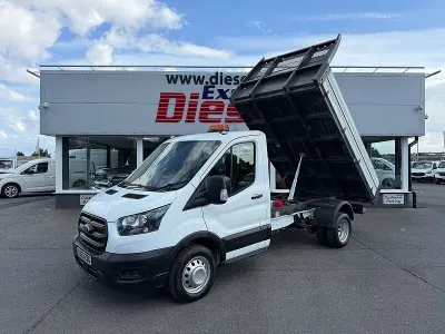 Used Ford Transit 128 HP (94 kW) 2023 Frozen white (solid colour)