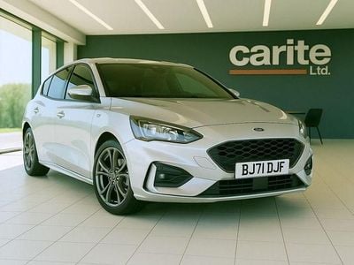 Silver Used 2021 Ford Focus ST-Line Hatchback | £12,495 (Fair price)