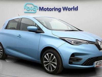 Used Renault Zoe GT-Line 100 kW (136 HP) 2022 Blue Hatchback