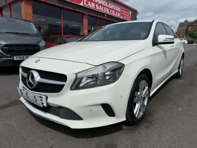 Used Mercedes A200 Executive 136 HP (100 kW) 2015 White Hatchback