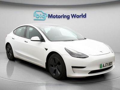 Used Tesla Model 3 Long Range AWD 366 kW (498 HP) 2021 White Sedan