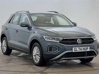 Blue Used 2024 VW T-Roc Life SUV | £23,435 (Fair price)