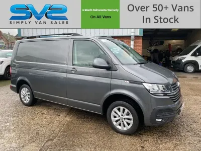 Used VW T6.1 Highline 150 HP (110 kW) 2021 Grey Van