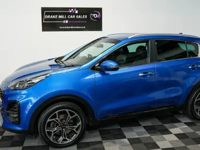 Used Kia Sportage GT-Line 177 HP (130 kW) 2019 Blue SUV