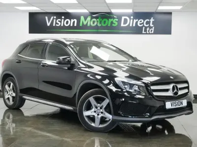 Used Mercedes GLA200 AMG line 136 HP (100 kW) 2015 Black SUV