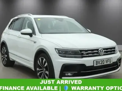 Used VW Tiguan R-line 150 HP (110 kW) 2020 White SUV