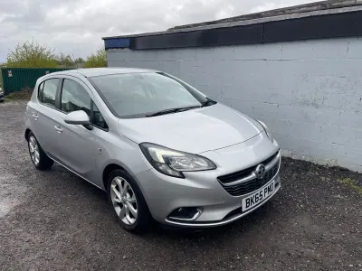 Used Vauxhall Corsa SRi 88 HP (64 kW) 2015 Silver Hatchback