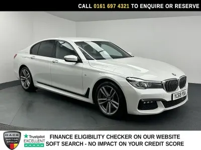 Usado BMW 730 M Sport 265 CV (194 kW) 2019 Blanco Berlina