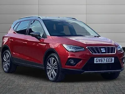 Used Seat Arona XCELLENCE 113 HP (83 kW) 2018 Desire red SUV