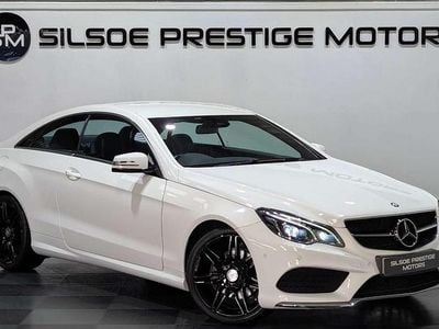 White Used 2016 Mercedes E220 AMG line Coupe | £10,995 (Super price)