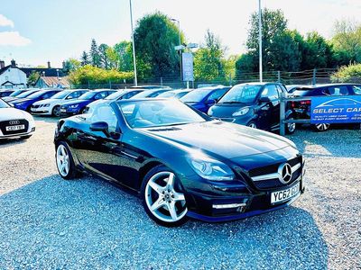 Black Used 2012 Mercedes SLK250 AMG Cabriolet | £8,495 (Fair price)
