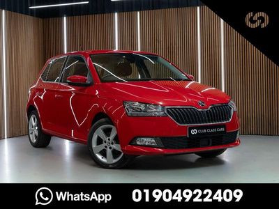 Used Skoda Fabia SE L 95 HP (69 kW) 2018 Red Hatchback