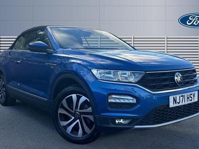 Blue Used 2021 VW T-Roc Cabriolet Active Cabriolet | £17,194 (Super price)